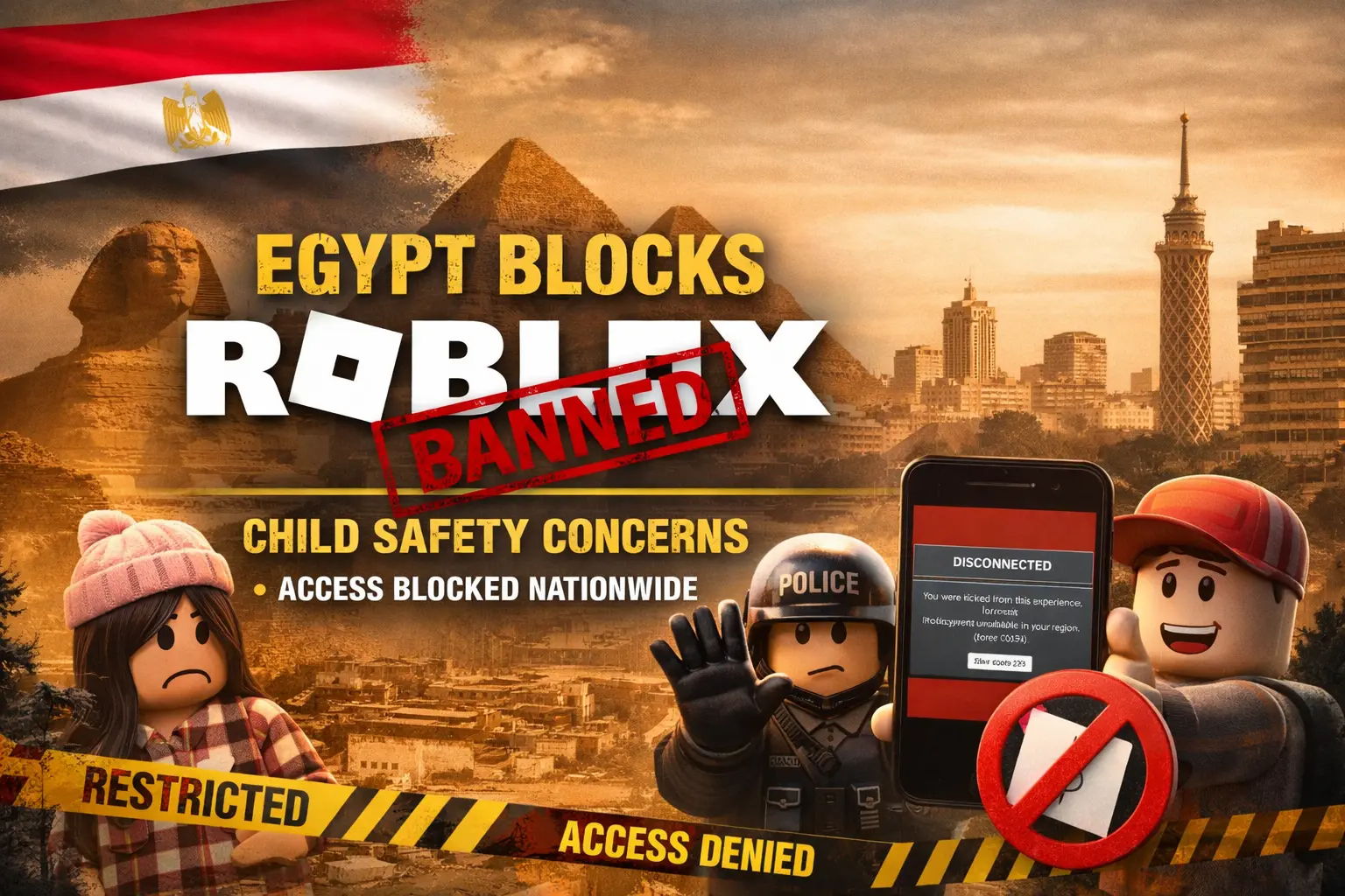Egypt blocks Roblox